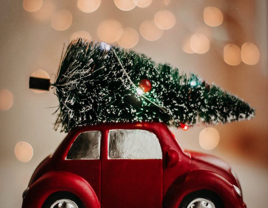 red Volkswagen beetle scale model - Christmas is Here!
