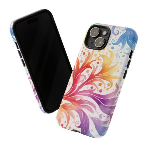 iPhone Fiery Swirls Tough Mobile Phone Case