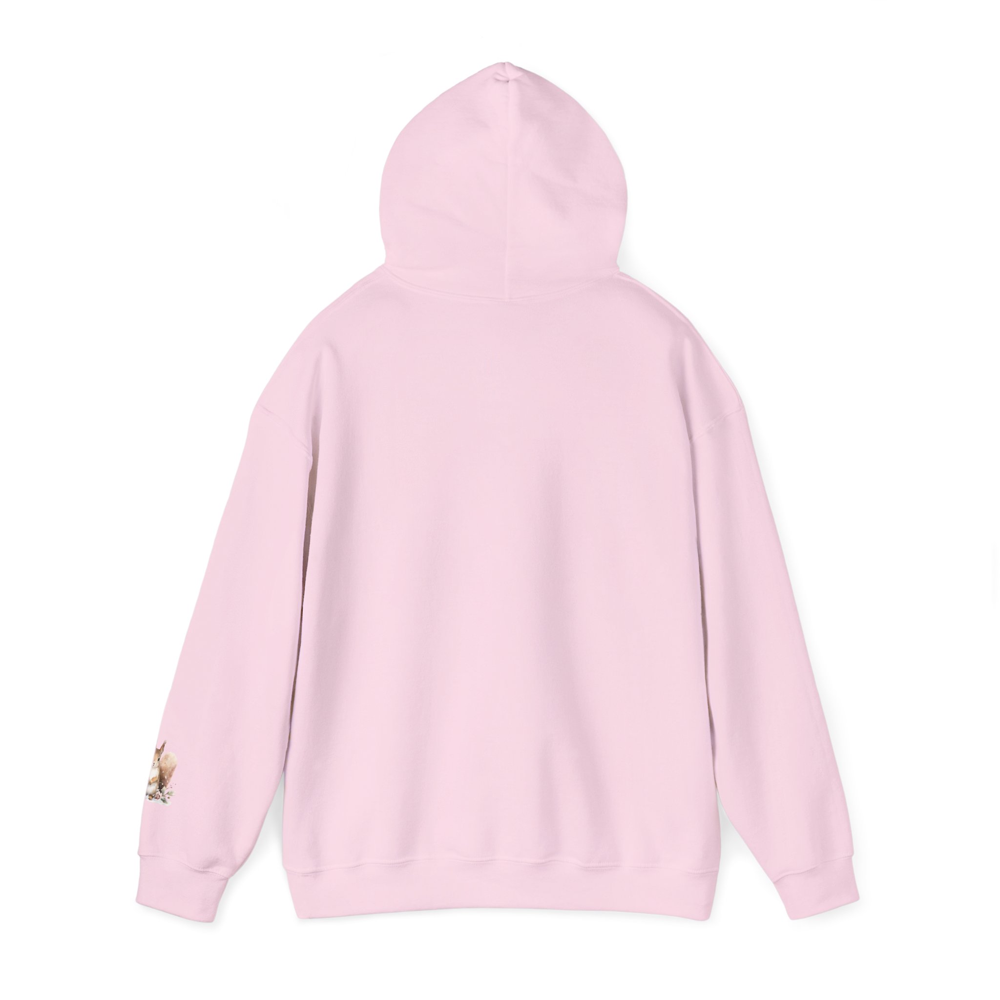 When Snow Fall Hooded Sweatshirt, Cute Squirrel Playing in the Snow - Image 23