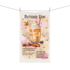 Buttered Rum Kitchen Towel