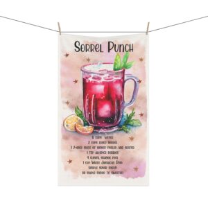 Sorrel Punch Kitchen Towel