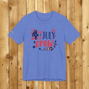 4th of July Crew Unisex Jersey Short Sleeve Tee