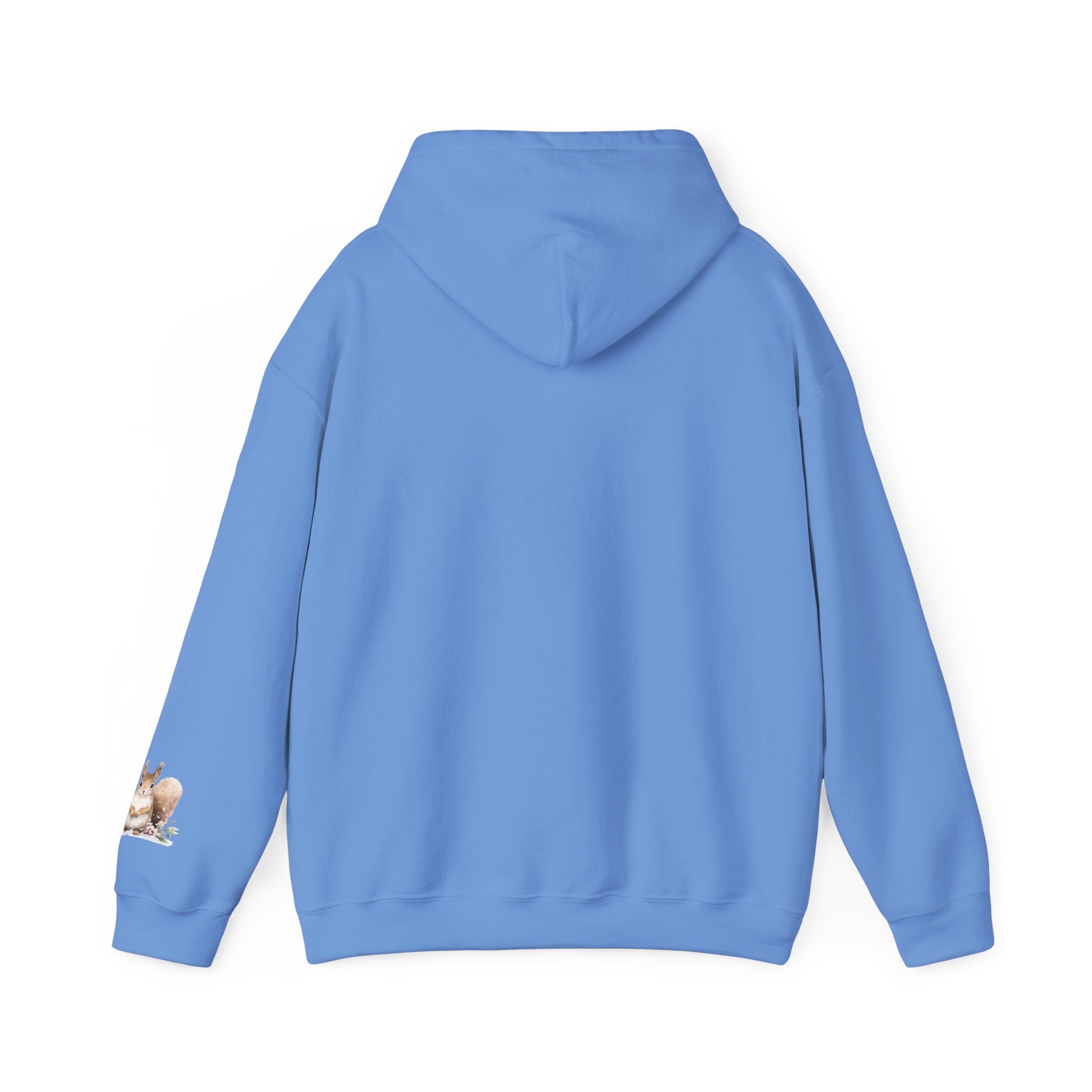 When Snow Fall Hooded Sweatshirt, Cute Squirrel Playing in the Snow - Image 18