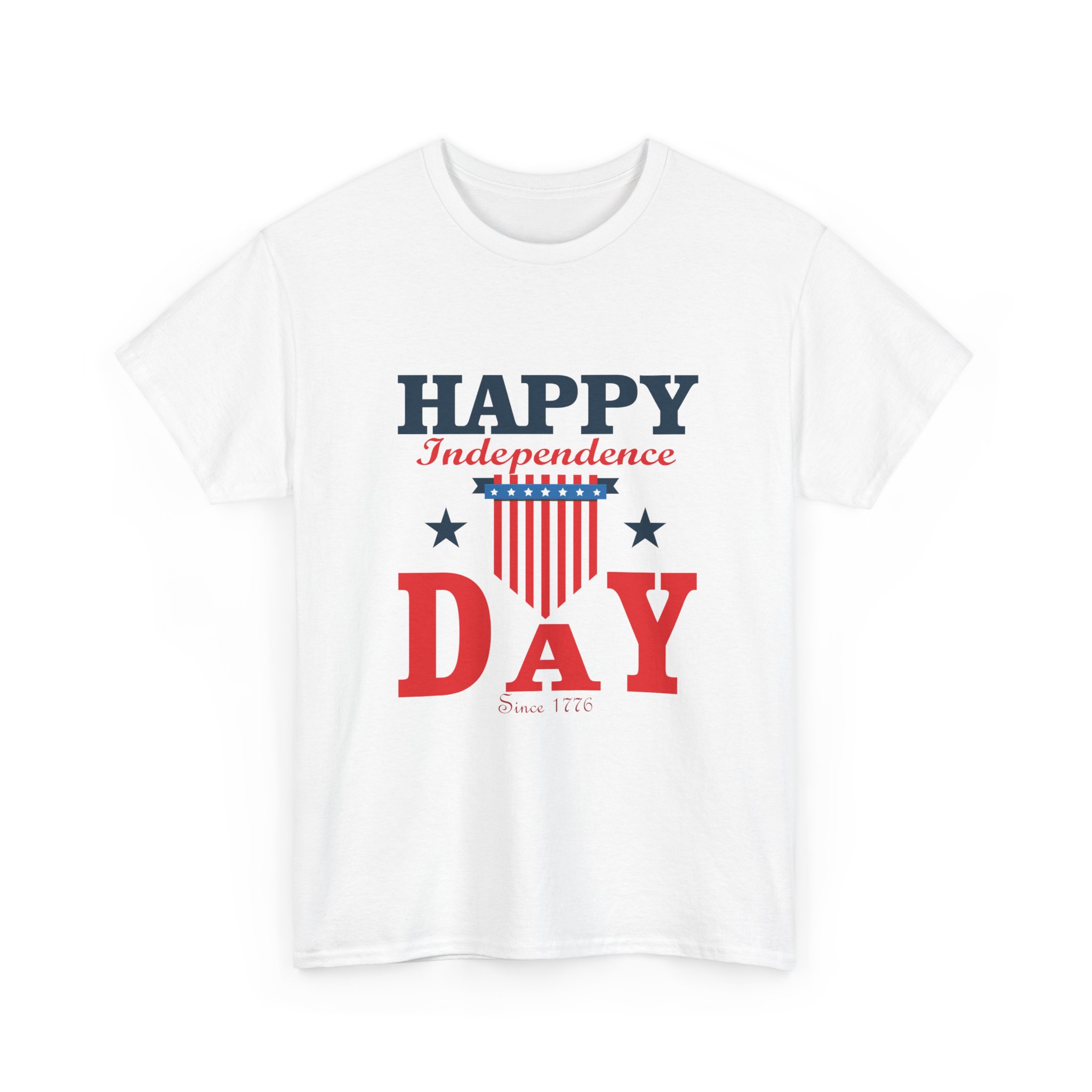 Happy Independence Day, July 4th Celebration, Unisex Heavy Cotton Tee - Image 8