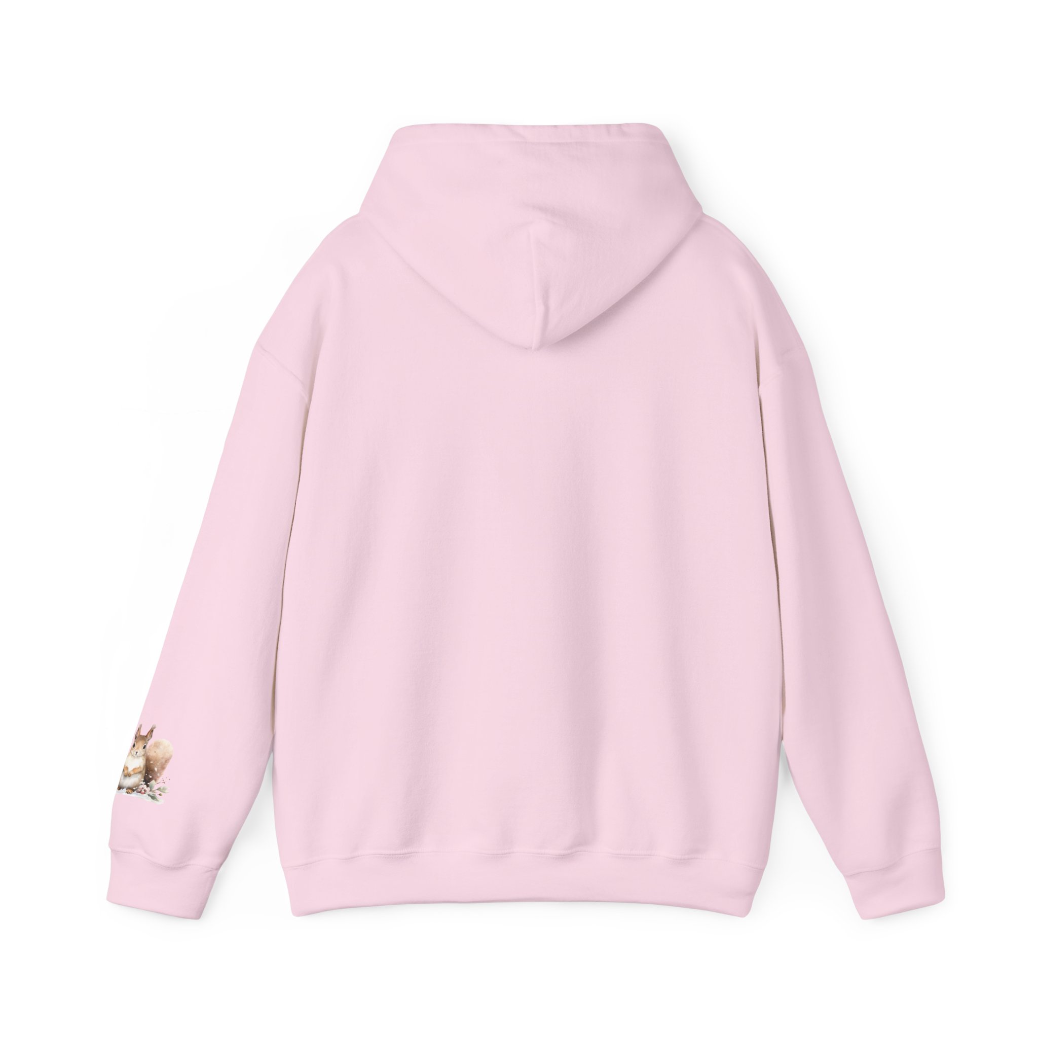 When Snow Fall Hooded Sweatshirt, Cute Squirrel Playing in the Snow - Image 22