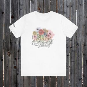 His Mercies Are New Every Morning Unisex Jersey Short Sleeve Tee