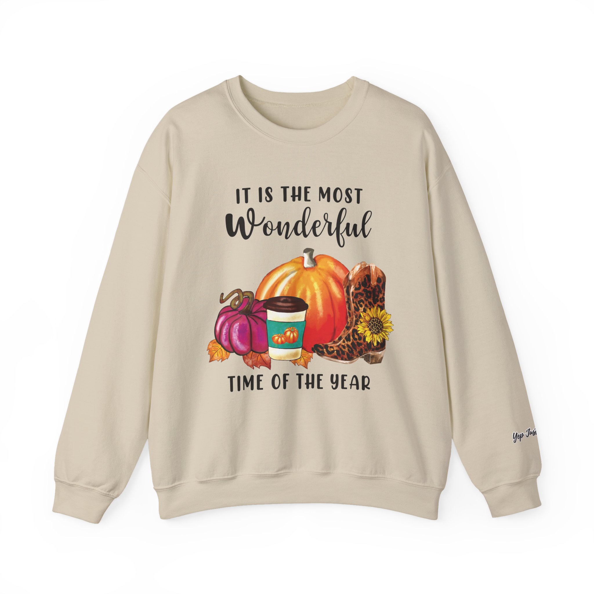 Wonderful Time Of The Year | Unisex Heavy Blend™ Crewneck Sweatshirt - Image 13