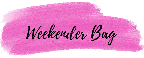 Weekender Bag Logo Image